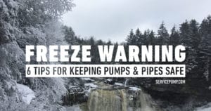 Tips for keeping pipes and pumps safe