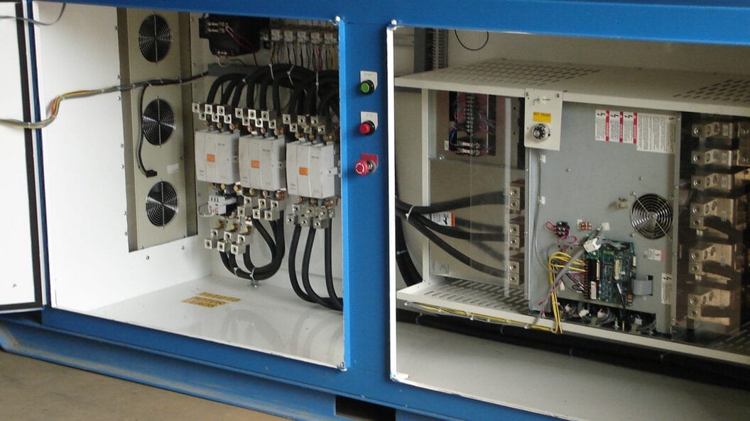 Photo: SPS technicians design and install custom control panels.